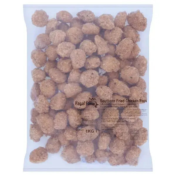 Regal Farm Southern Fried Chicken Pops 1kg  Adomoo
