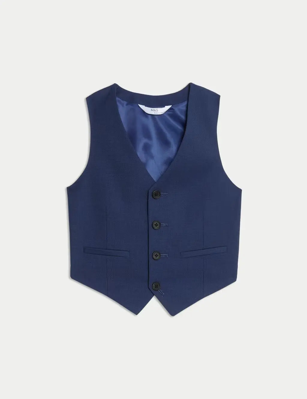 M&S Regular Fit Waistcoat (2-16 Yrs)  Adomoo