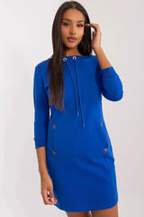 Relevance plain-cut sweatshirt dress  Adomoo