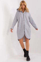 Relevance sporty style extended sweatshirt  Adomoo