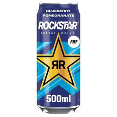 Rockstar Energy Drink Xdurance Blueberry Pomegranate Acai 500ml (Case of 12)  Adomoo
