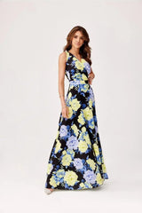 Roco Fashion floral pattern dress  Adomoo