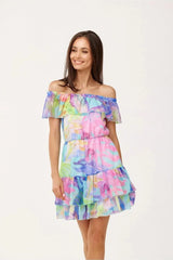 Roco Fashion floral print dress  Adomoo