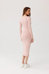 Roco Fashion high-quality knitted fabric eva dress  Adomoo