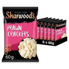 Sharwood's Ready To Eat Prawn Crackers 60g (Case of 6)  Adomoo