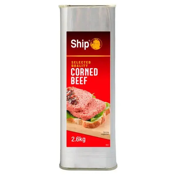 Ship Corned Beef 2.6kg  Adomoo