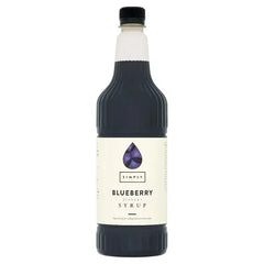 Simply Blueberry Flavour Syrup 1ltr  Adomoo
