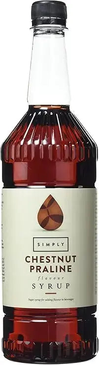 Simply Chestnut Praline Syrup  Adomoo