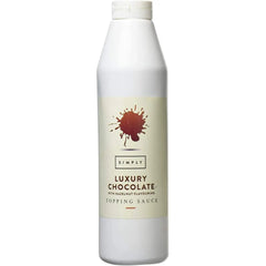 Simply Luxury Chocolate Topping Sauce with Hazelnut Flavouring  Adomoo