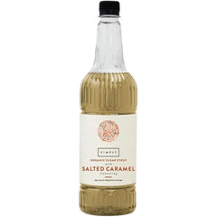 Simply Organic Salted Caramel Syrup  Adomoo