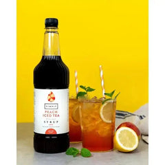 Simply Peach Iced Tea Syrup  Adomoo