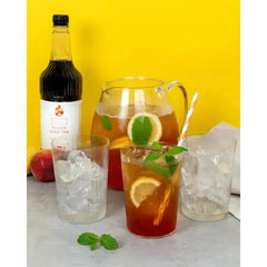 Simply Peach Iced Tea Syrup  Adomoo