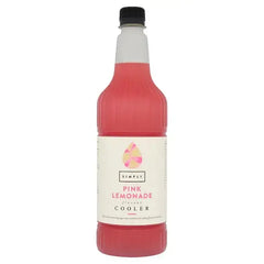 Simply Pink Lemonade Flavour Cooler 1ltr  Adomoo