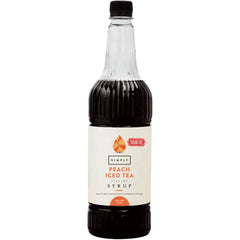 Simply Sugar Free Peach Iced Tea Syrup  Adomoo