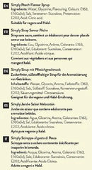 Simply Sugar Free Peach Syrup  Adomoo