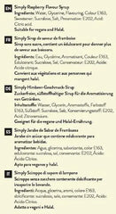 Simply Sugar Free Raspberry Syrup  Adomoo