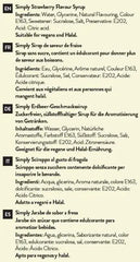 Simply Sugar Free Strawberry Syrup  Adomoo