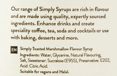 Simply Sugar Free Toasted Marshmallow Syrup  Adomoo