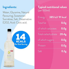 Simply Sugar Free Vanilla Syrup  Adomoo