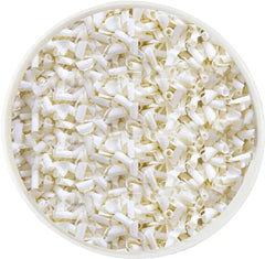 Simply White Chocolate Curls  Adomoo