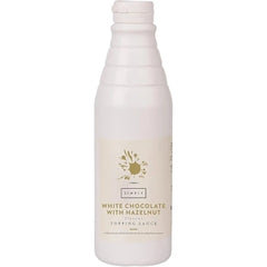 Simply White Chocolate with Hazelnut Topping Sauce  Adomoo