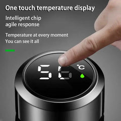 Smart Thermos Water Bottle with LED Temperature Display – Car Accessory for Dacia Duster, Logan, Spring, Sandero Stepway, Dokker, Lodgy  Adomoo