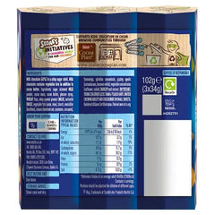 Smarties Milk Chocolate Tube 3 Pack Multipack 102g (Case of 16)  Adomoo