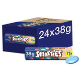 Smarties Milk Chocolate Tube 38g PMP 75p (Case of 24) Adomoo