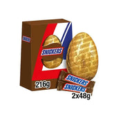 Snickers Chocolate & Peanut Extra Large Easter Egg 216g (Case of 6)  Adomoo