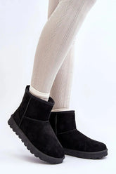 Step in style Women's snow boots made of eco-suede  Adomoo