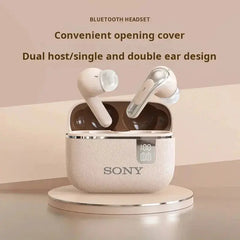 Sony NE Bluetooth Earphones TWS HIFI Wireless Earbuds with Mic, LED Display, Sports Headphones - Ideal for Gaming  Adomoo