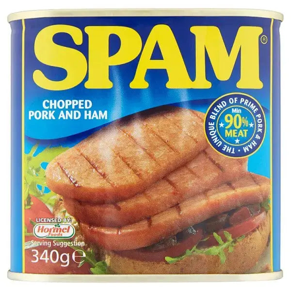 Spam Chopped Pork and Ham 340g (Case of 6)  Adomoo
