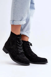 Step in style Women's boots made of eco-suede  Adomoo