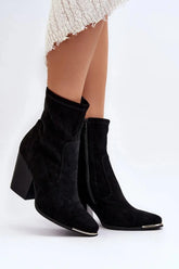 Step in style Women's boots made of eco-suede  Adomoo