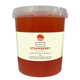 Strawberry Popping Boba 870g - Pack Of 4  Adomoo