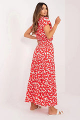 Sublevel flared fashionable summer daydress  Adomoo