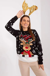 Sublevel tactile polyacrylic christmas sweater Adomoo