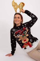 Sublevel tactile polyacrylic christmas sweater  Adomoo