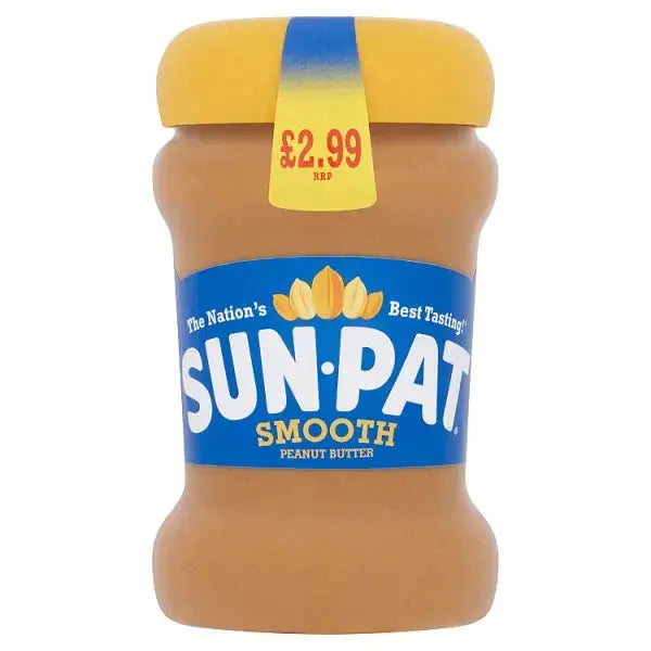 Sun-Pat Smooth Peanut Butter 300g (Case of 6)  Adomoo
