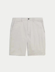 Super Lightweight Stretch Chino Shorts  Adomoo