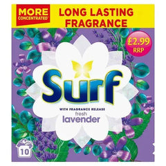 Surf LAUNDRY POWDER Lavender 500 G 10 Washes (Case of 7)  Adomoo