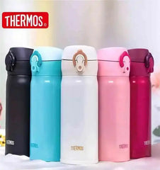 THERMOS Stainless Steel Vacuum Insulated Water Bottle – 350ml/500ml Leak-Proof Thermal Tumbler Flask  Adomoo