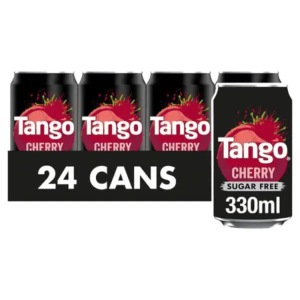 Tango Cherry Sugar Free 330ml (Case of 24)  Adomoo