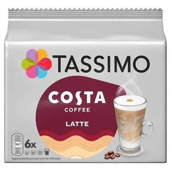 Tassimo Costa 6 Latte 167.4g  Adomoo