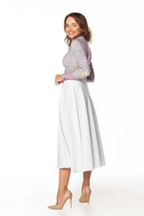 Tessita elegant mid-calf skirt  Adomoo