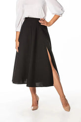 Tessita fashionable elegant mid-calf skirt Adomoo