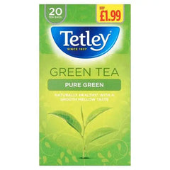Tetley Pure Green 20 Green Tea 40g (Case of 4)  Adomoo