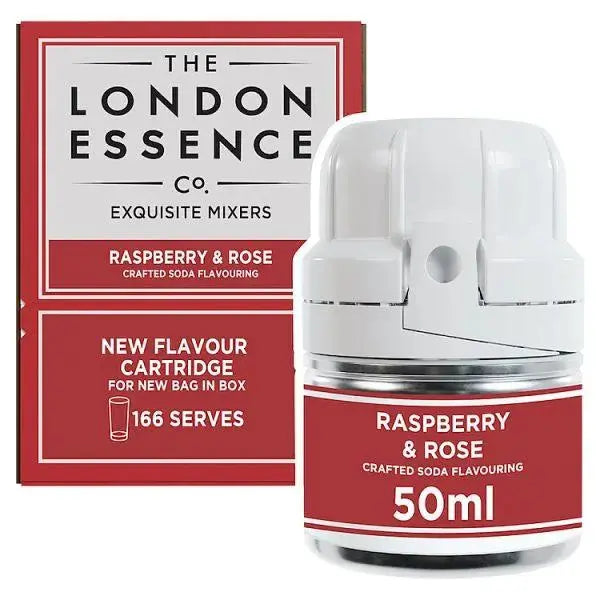 The London Essence Co. Raspberry & Rose Crafted Soda Flavouring 50ml  Adomoo