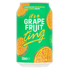 Ting Carbonated Grapefruit Juice Drink 330ml (Case of 24)  Adomoo
