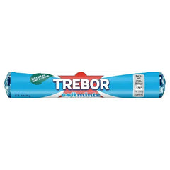 Trebor Natural Mint Flavour Softmints Spearmint 44.9g (Case of 40)  Adomoo